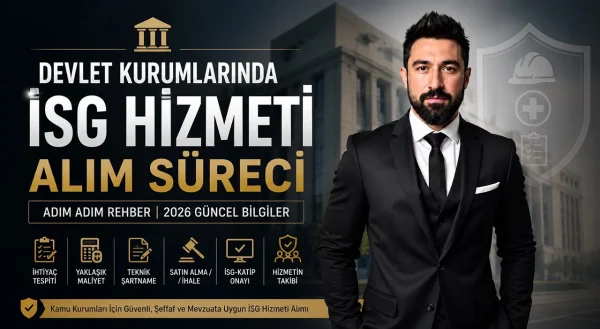 kamu kurumlarında İSG hizmet alımı