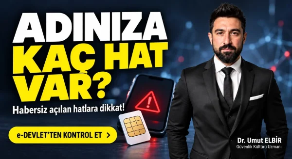 adıma habersiz telefon hattı açılmış